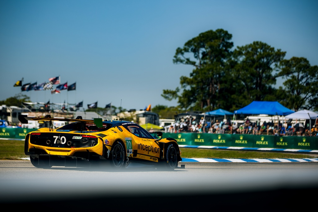Chancen glippede: Frederik Schandorff udgik på Sebring efter uheld.
(Foto: Inception Racing)